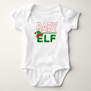 Elf Family Baby Elf Christmas Holiday #TeamElf Bodysuit