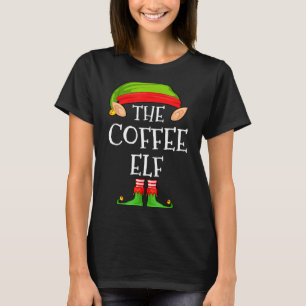 Elf Family Christmas Coffee Elf Sweater Matching C
