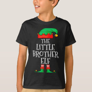 Elf Family Christmas Little Brother Elf Sweater Me