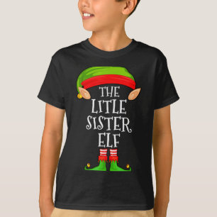 Elf Family Christmas Little Sister Elf Sweater Mat