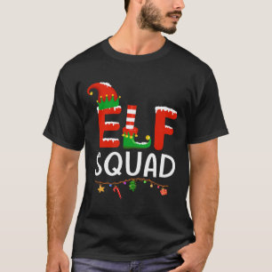 Elf Family Christmas Matching Pyjamas Xmas  T-Shirt