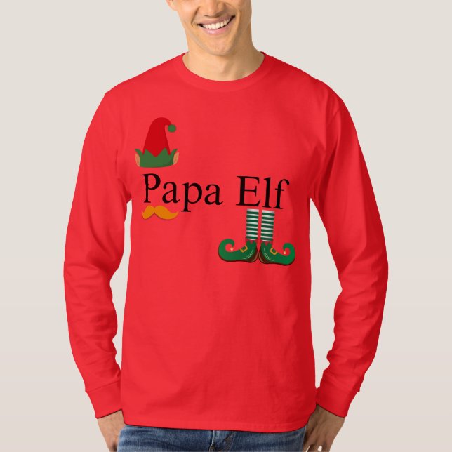 Elf Family Fun: Matching Christmas Shirts (Front)