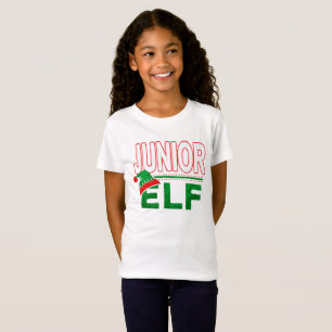 Elf Family Junior Elf Christmas Holiday #TeamElf T-Shirt