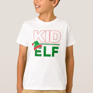 Elf Family   Kid Elf Christmas Holiday #TeamElf T-Shirt