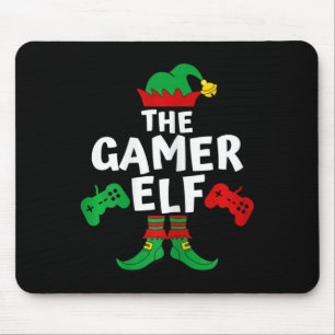 Elf Family Matching Shirts Christmas Gifts Video G Mouse Pad