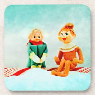 Elf First Date Coaster