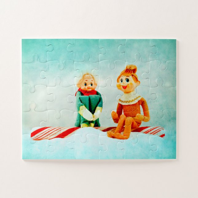 Elf First Date Jigsaw Puzzle (Horizontal)