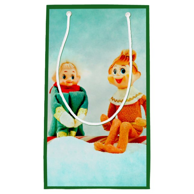 Elf First Date Small Gift Bag (Front)