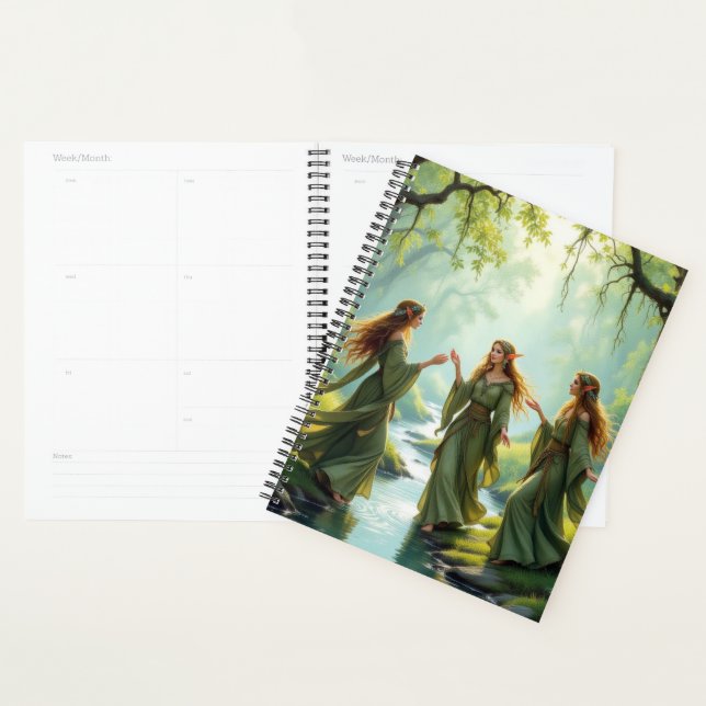 Elf Gathering Calendar Planner (Display)