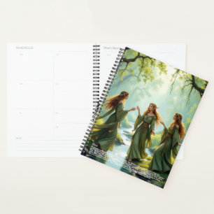 Elf Gathering Calendar Planner