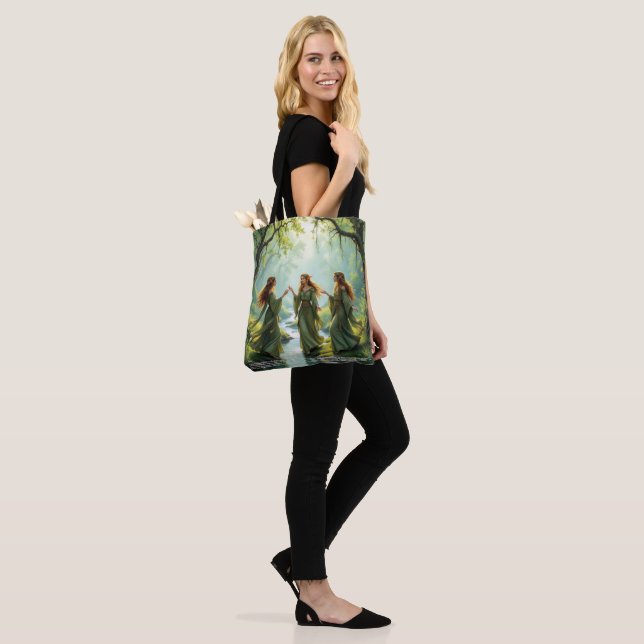 Elf Gathering  Tote Bag (On Model)