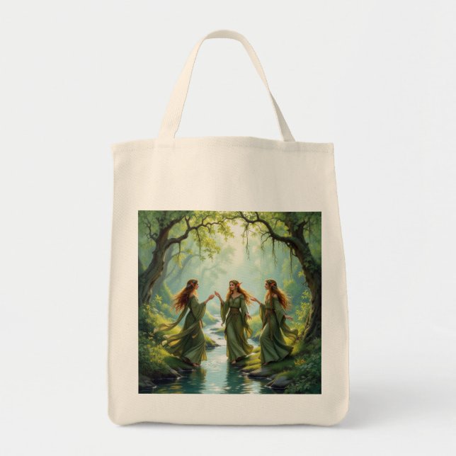Elf Gathering Tote Bag (Front)