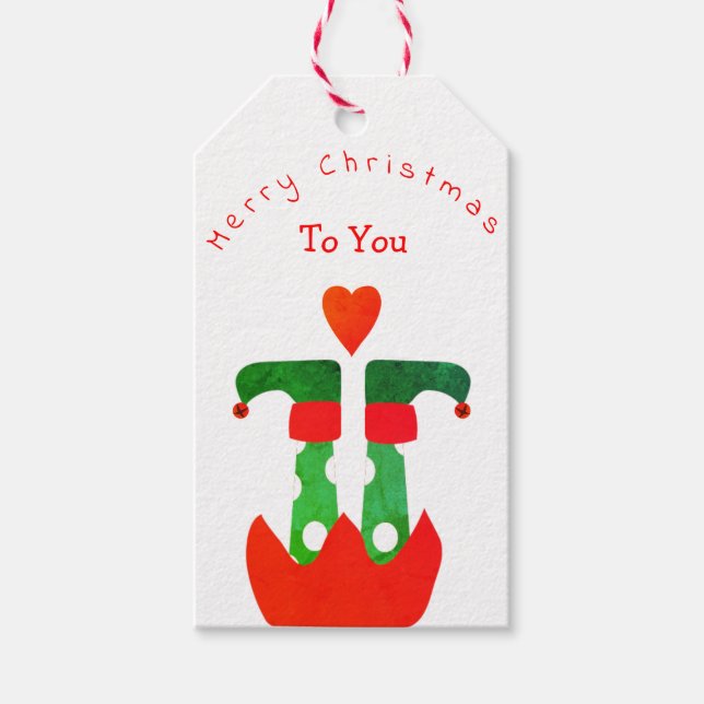 Elf Gift Tag (Front)