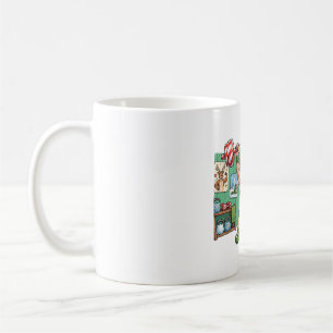 Elf Gym Workout Funny Christmas Coffee Mug