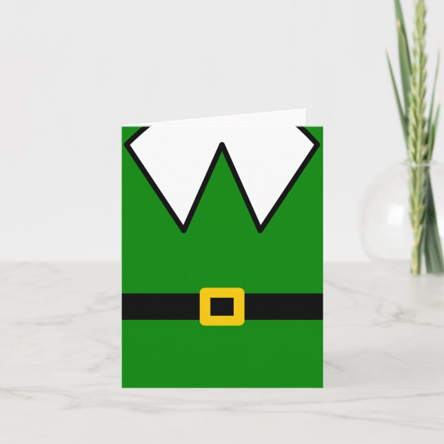 Elf Holiday Card (Front)