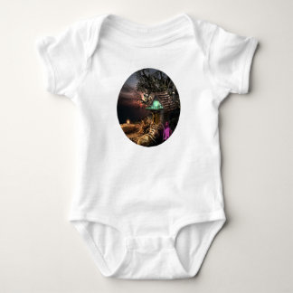 Elf House Baby Bodysuit