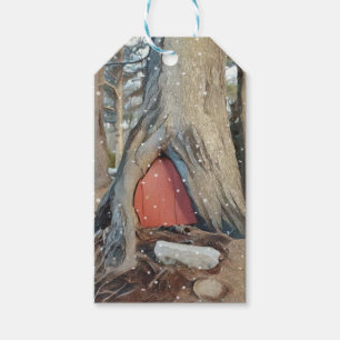 Elf House Gift Tags