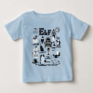 Elf Icons and Movie Quotes Baby T-Shirt