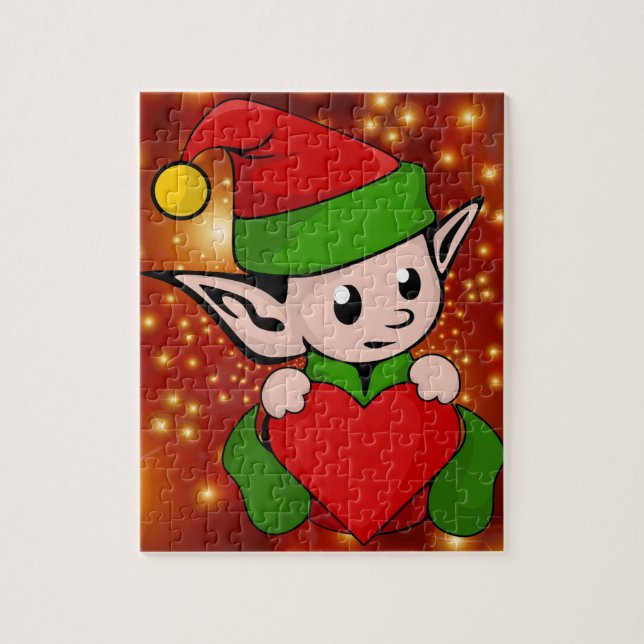 Elf Jigsaw Puzzle (Vertical)