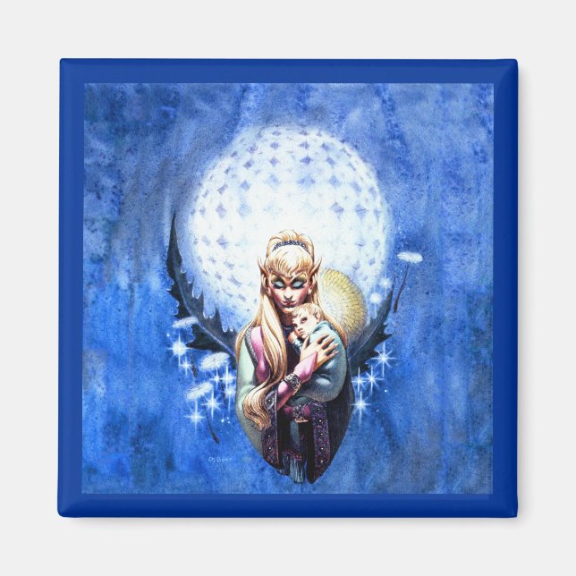 Elf Madonna Magnet (Front)