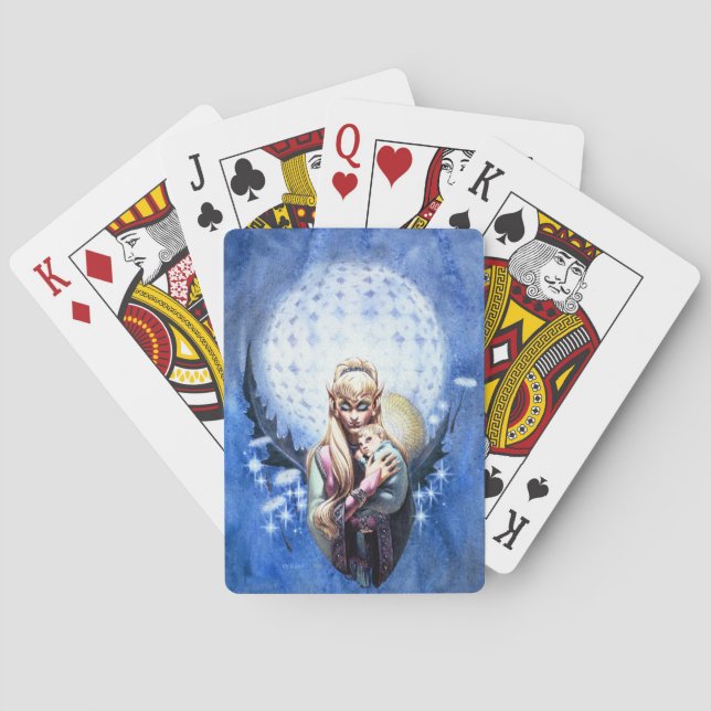 Elf Madonna Playing Cards (Back)