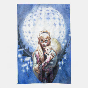 Elf Madonna Tea Towel
