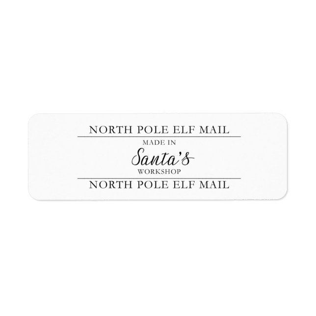 Elf Mail | Holiday Stickers (Front)