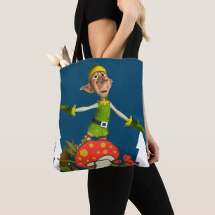Elf Merry Christmas Women's Tote Bags