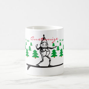 Elf on a Surfboard Thunder_Cove Coffee Mug