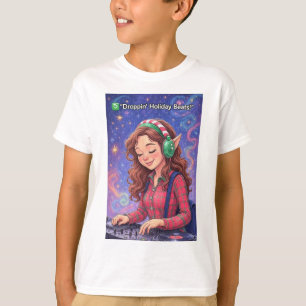 Elf on the Decks – Droppin’ Holiday Beats kids T-Shirt