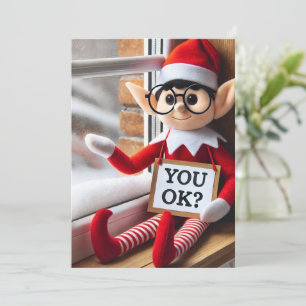 Elf on the shelve style pop culture  save the date