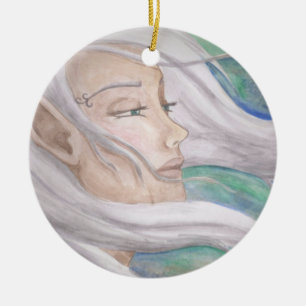 Elf Ornament Fairy Ornament Fantasy Art Ornament