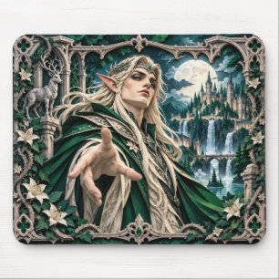 Elf, Paper Cut Monster Mouse Pad