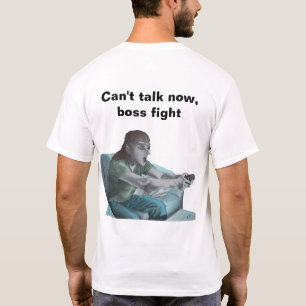 Elf Playing Video Game Fantasy Art T-Shirt