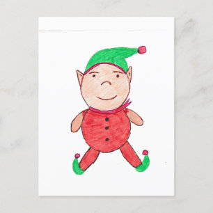 Elf Postcard