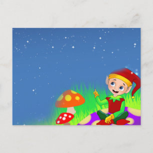 Elf postcard