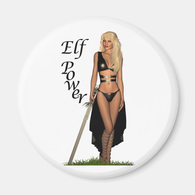 Elf Power Magnet (Front)