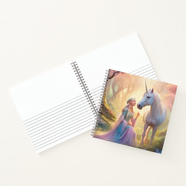 Elf Princess Hardcover Notebook (Inside)
