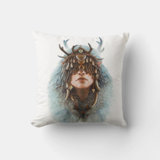 Elf Shaman Cushion (Front)