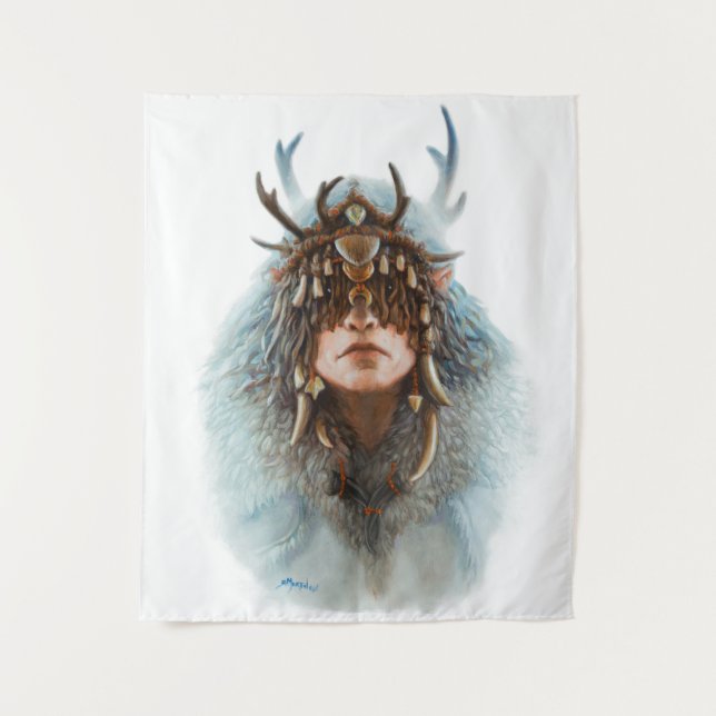 Elf Shaman Tapestry (Front)