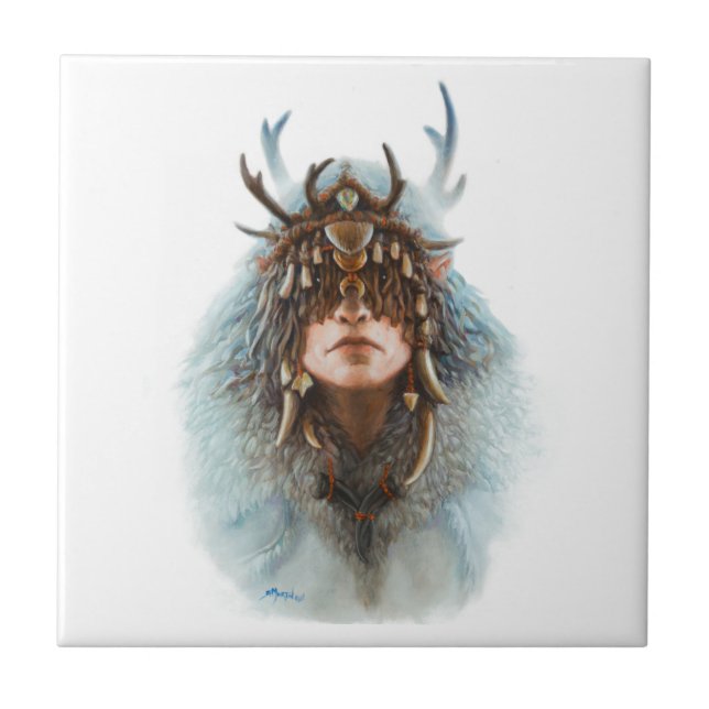 Elf Shaman Tile (Front)