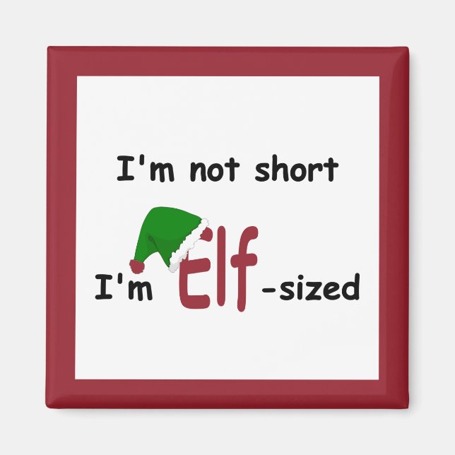 Elf - Sized Magnet (Front)