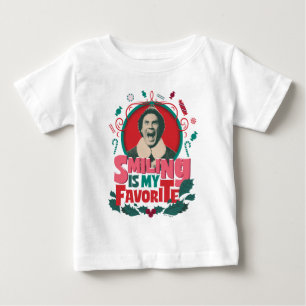 Elf - Smiling is My Favourite Baby T-Shirt