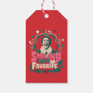 Elf - Smiling is My Favourite Gift Tags