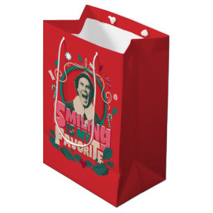 Elf - Smiling is My Favourite Medium Gift Bag
