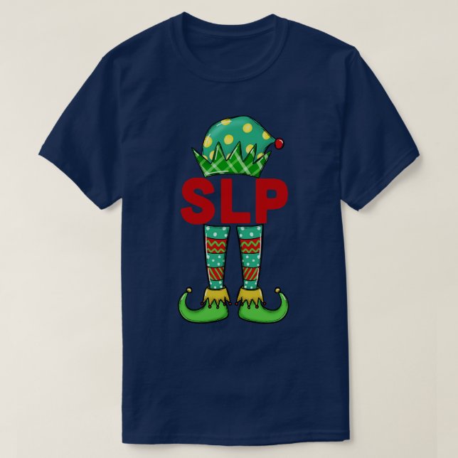 elf Speech Therapist T-Shirt (Design Front)