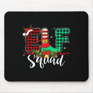 Elf Squad Christmas Family Group Matching Santa Xm Mouse Pad