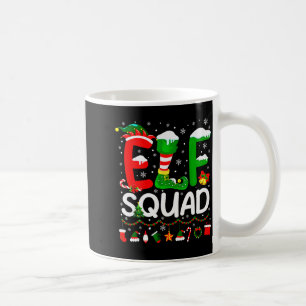 Elf Squad Christmas Family Matching Xmas Elf Pajam Coffee Mug