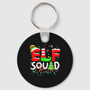 Elf Squad Christmas Matching Family Toddler Boy Gi Key Ring