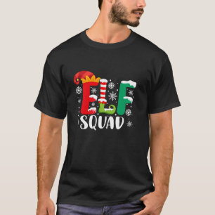 Elf Squad Christmas Matching Family Toddler Boy Gi T-Shirt